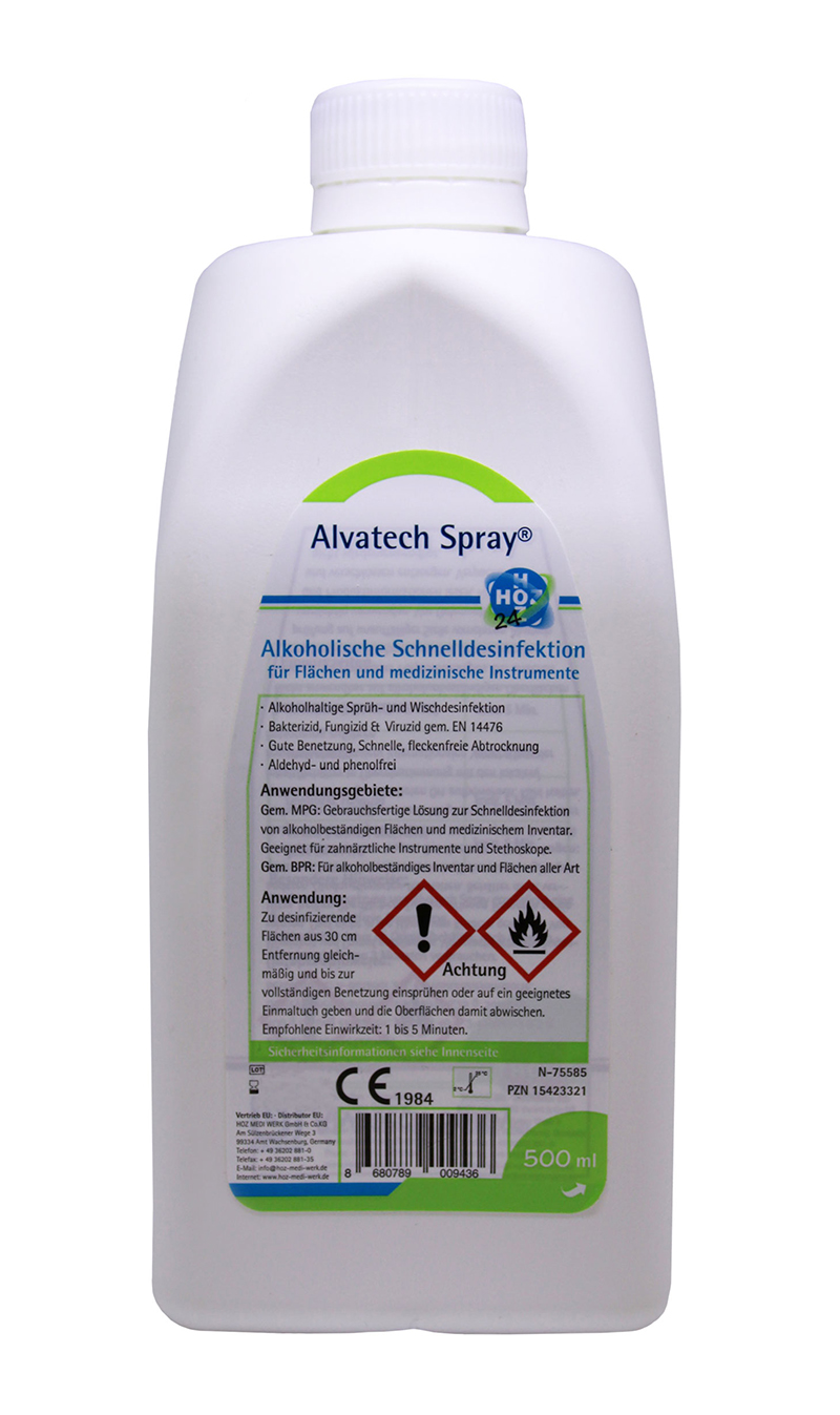 Alvatech® (Spray), alkohol. Flächendesinf., 500ml
